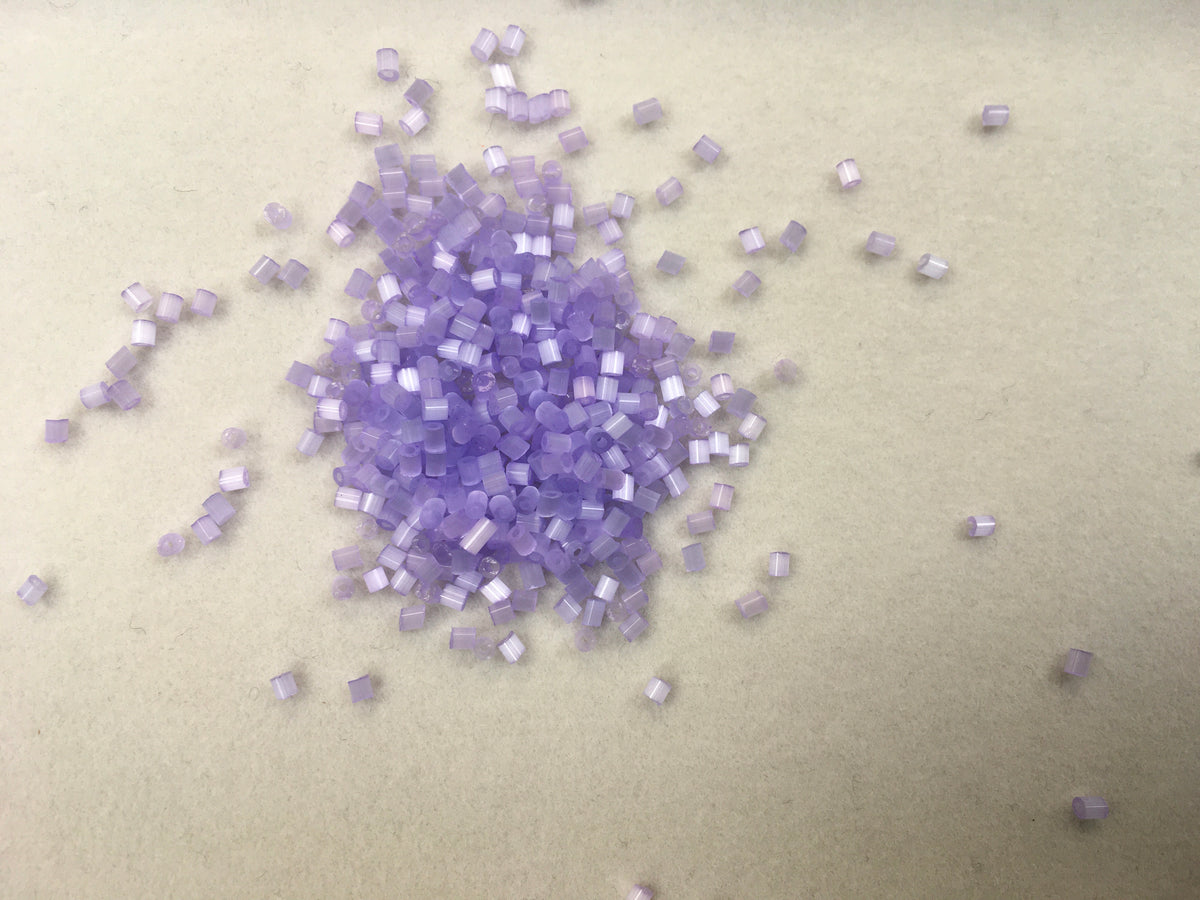 2mm Size 11/0 24g tube Cylindica Seed Beads Viola