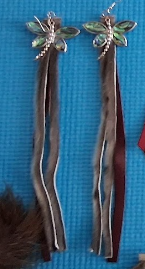 Denise Angasina Bryan Long Earring Dragonfly