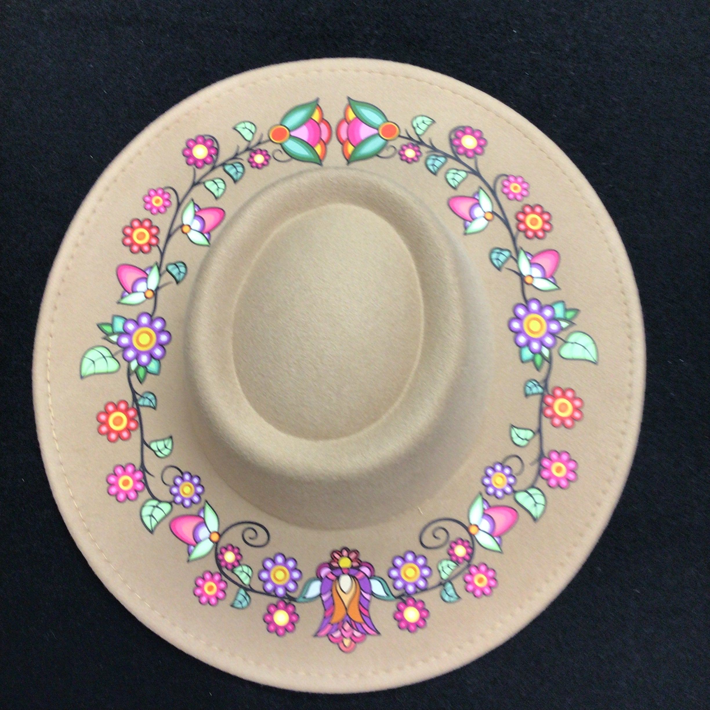 Riverstone Whispers Light Brown Fedora Hat