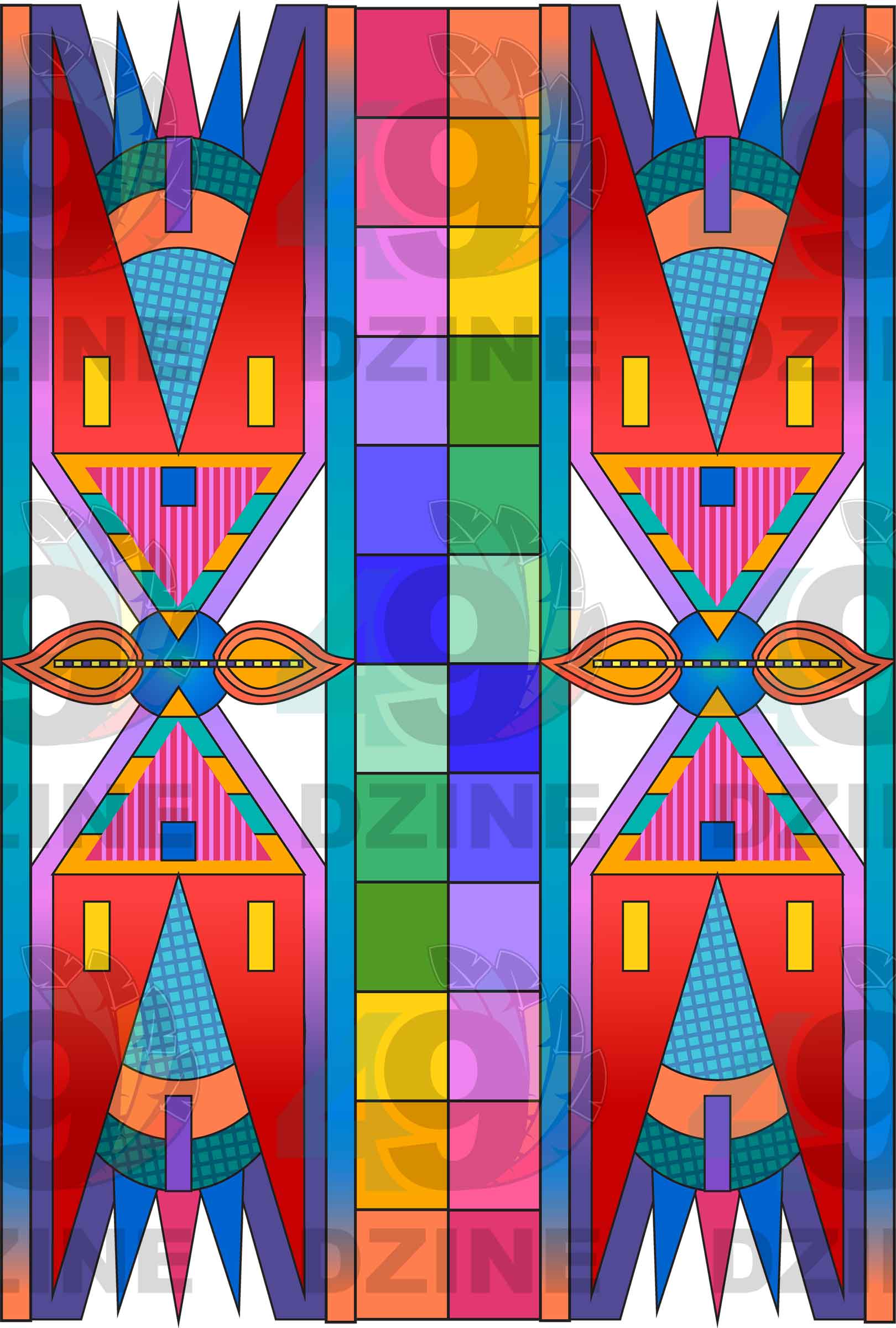 Rainbow Spirit Path Transfer (Various Sizes)