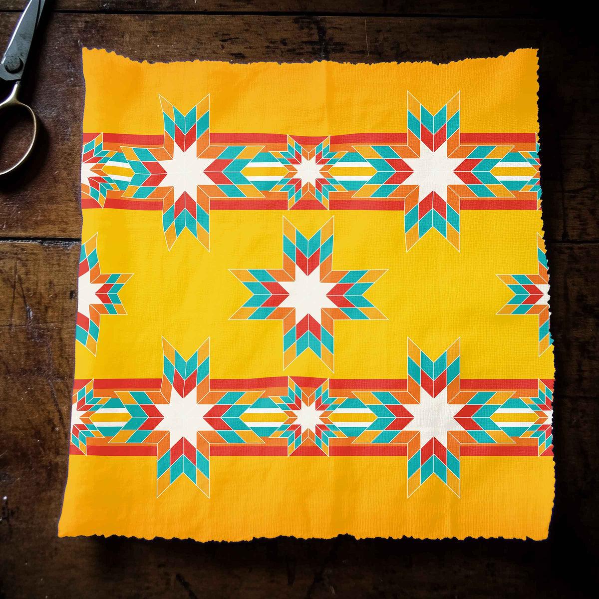 Morning Star Sunset Cotton Poplin