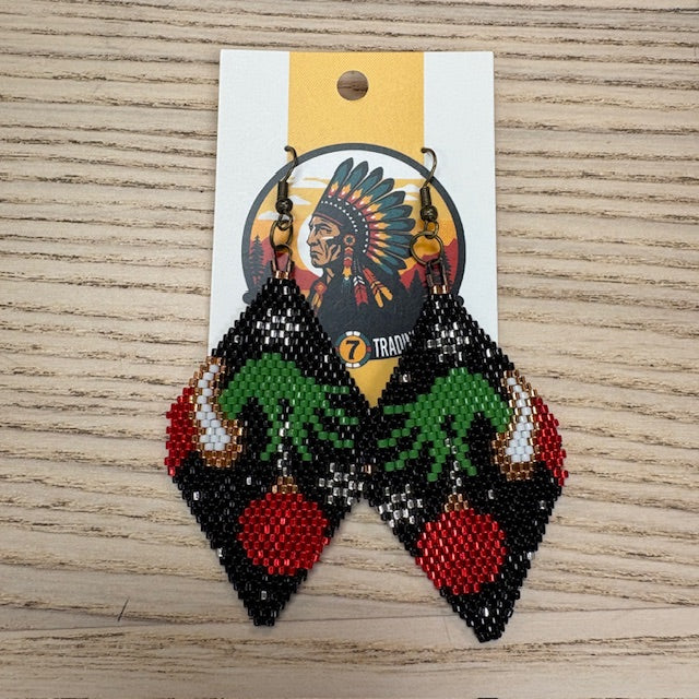 Madeline Desjarlais Christmas Earrings