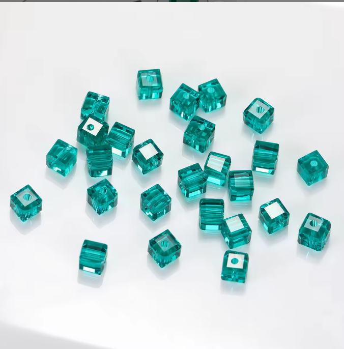 Multi Faceted Square Beads