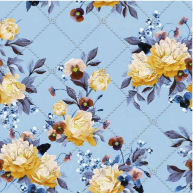 Stormy Sky Cotton Fabric