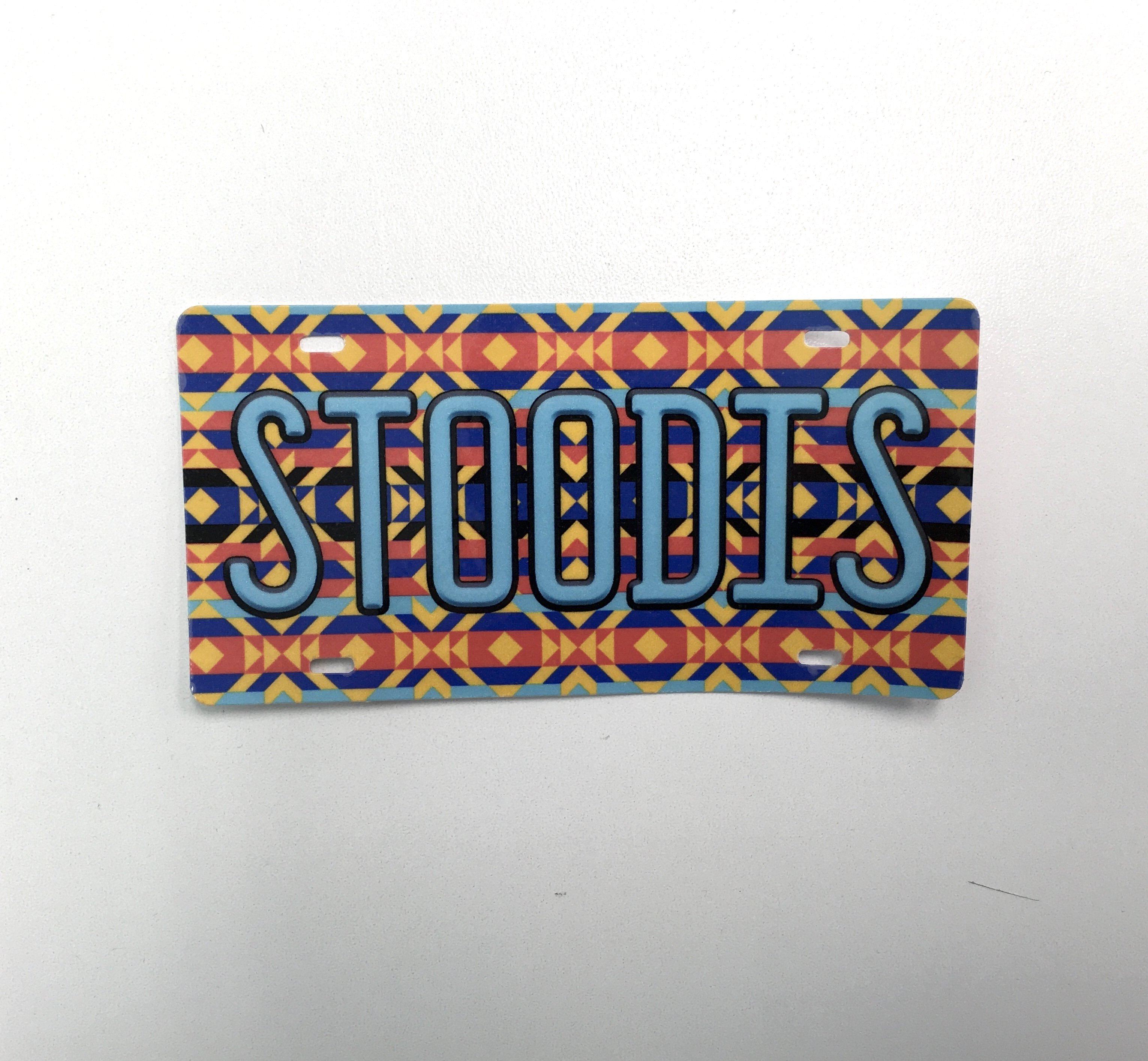 Stoodis Large Sticker - 7 inch x 4 inch