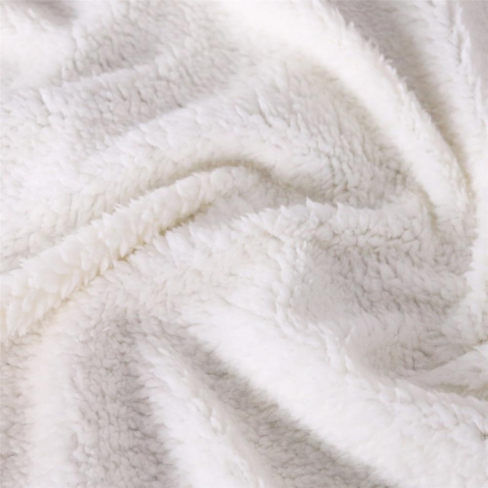 Wolf Howling Spring Night Hooded Blanket 49 Dzine