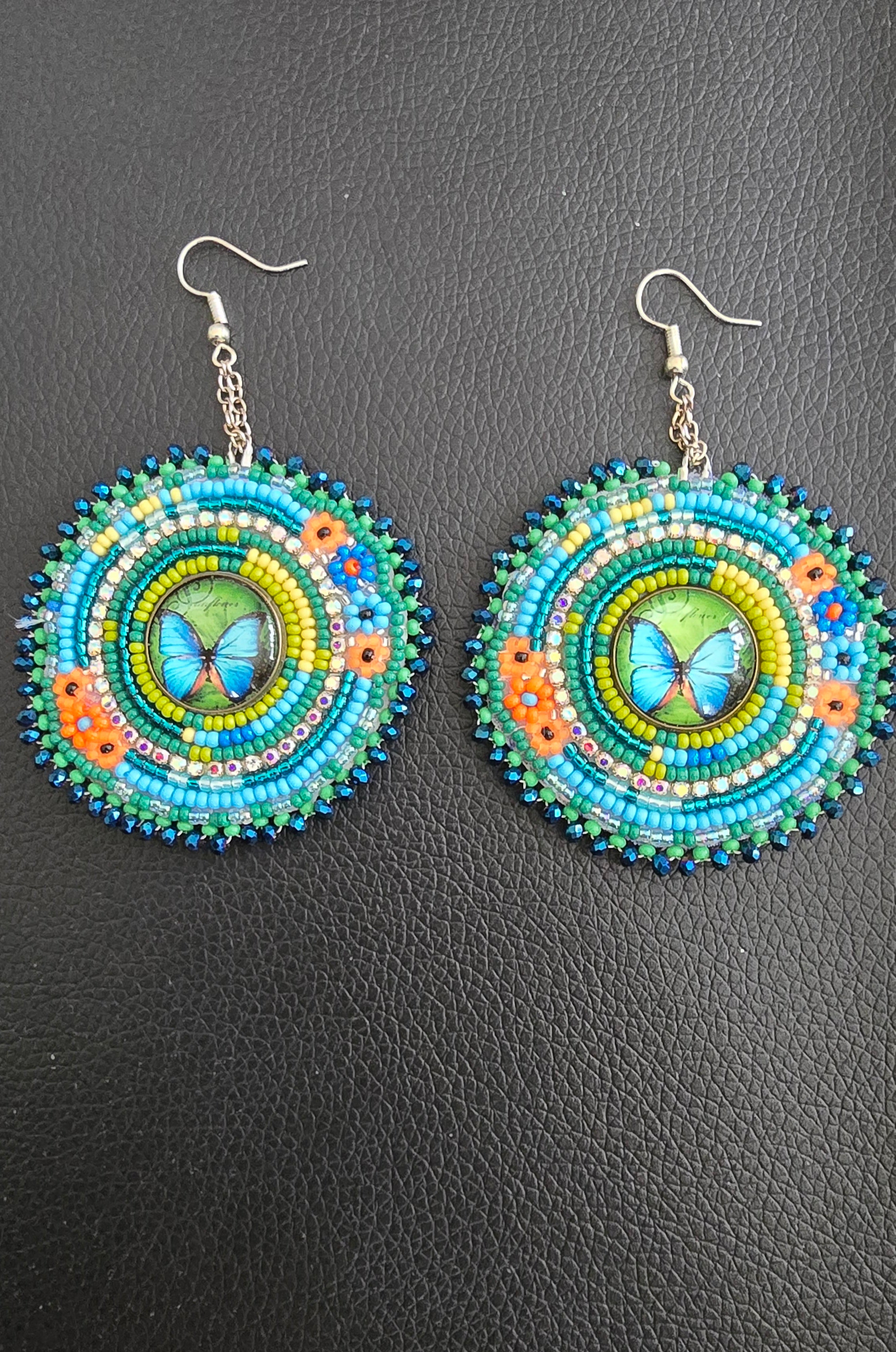 Madeline Desjarlais Butterfly Earrings