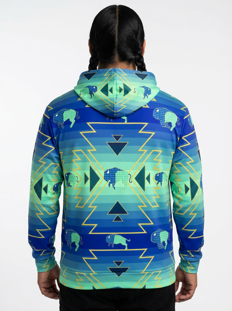 Buffalo Run Pullover Hoodie
