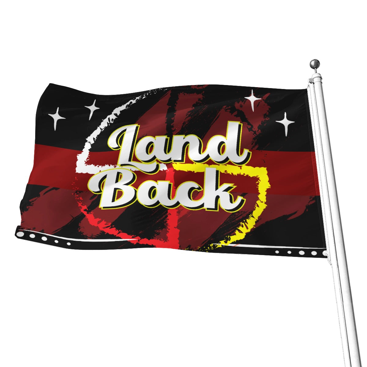 Large Land Back Flag