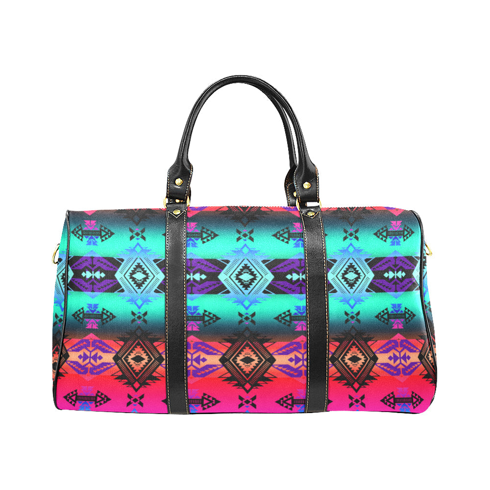 Sovereign Nation Sunrise New Waterproof Travel Bag/Large (Model 1639)