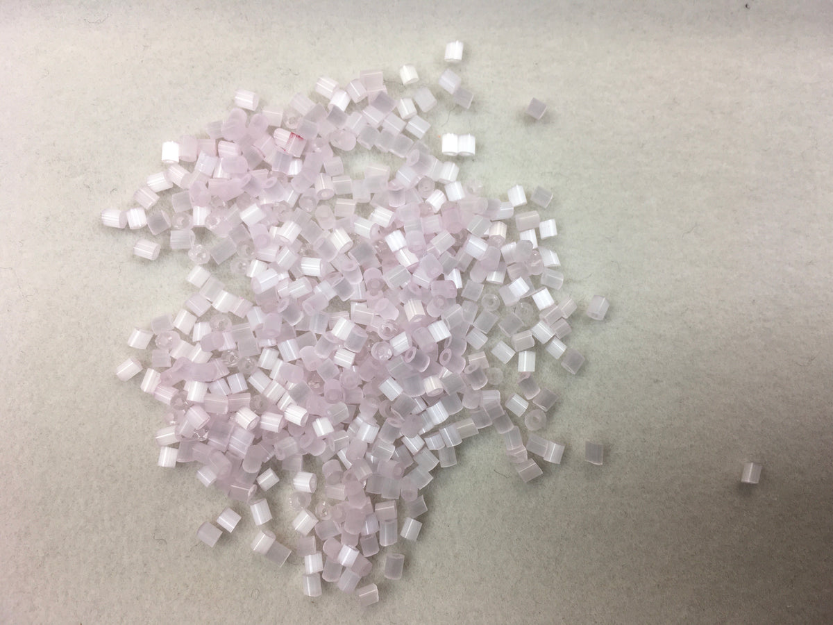 2mm Size 11/0 24g tube Cylindica Seed Beads Peony