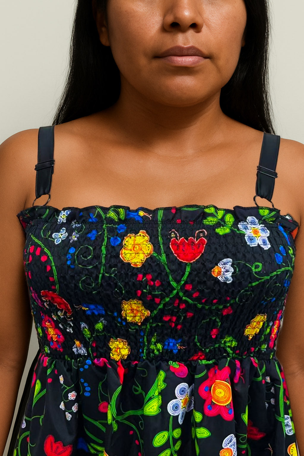 Beaded Nipin Peasant Maxi Dress - Beary Soup