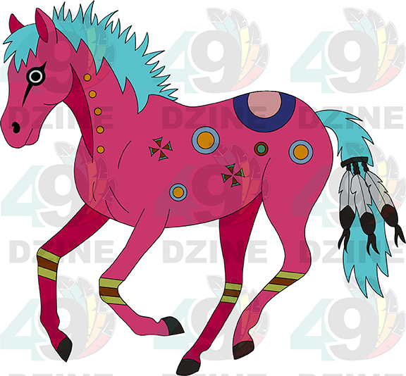 Horse 15 Transfer (Various Sizes)