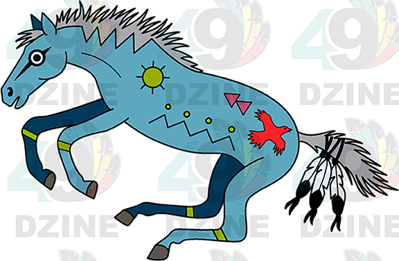 Horse 28 Transfer (Various Sizes)