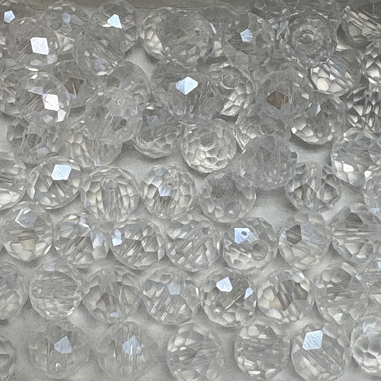 6mm Rondelle Glass Bead - Deep