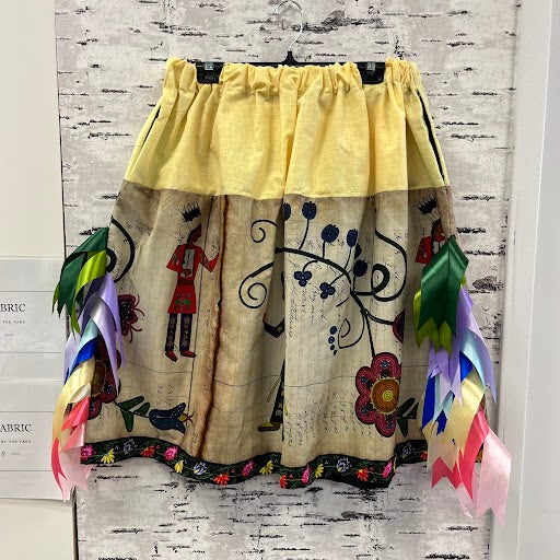 Floral Chiefs Ribbon skirt