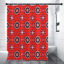 Load image into Gallery viewer, Rising Star Blood Moon Shower Curtain (59 inch x 71 inch)
