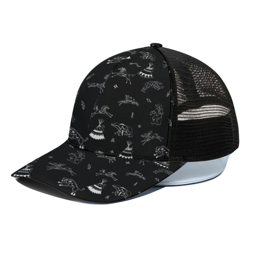 Ledger Dabbles Black Snapback Hat