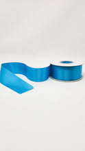 Load image into Gallery viewer, Vivid Blue - Double Face 1.5 inch Solid Colored Ribbon
