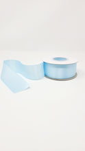 Load image into Gallery viewer, Lt Blue - Double Face 1.5 inch Solid Colored Ribbon
