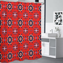Load image into Gallery viewer, Rising Star Blood Moon Shower Curtain (59 inch x 71 inch)
