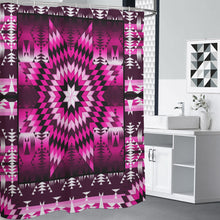Load image into Gallery viewer, Berry Star Shower Curtain (59 inch x 71 inch)
