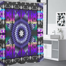 Load image into Gallery viewer, Moon Shadow Star Shower Curtain (59 inch x 71 inch)
