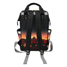 Load image into Gallery viewer, Sunset Tipis 1 Multi-Function Diaper Backpack
