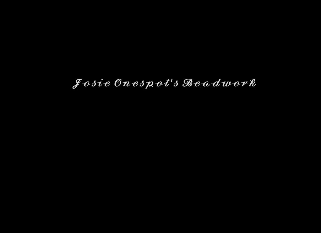 Josie Onespot’s Beadwork
