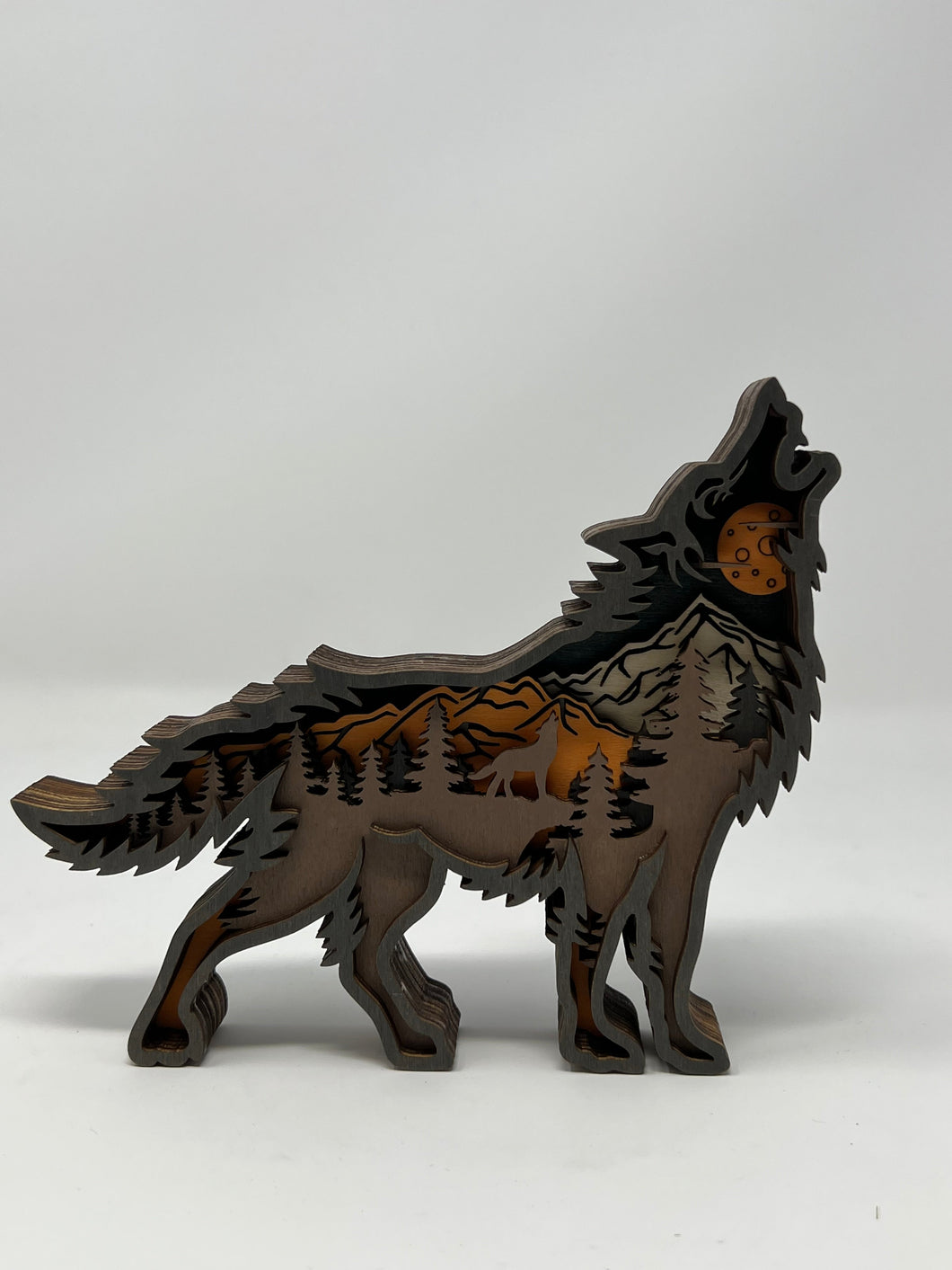 Wolf Multilayer Decoration