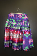 Load image into Gallery viewer, Pretty Blanket Purple Overlay Ribbon Skirt w/ Bag
