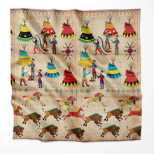 Load image into Gallery viewer, The Gathering of the Chiefs Cotton Fabric by the Yard
