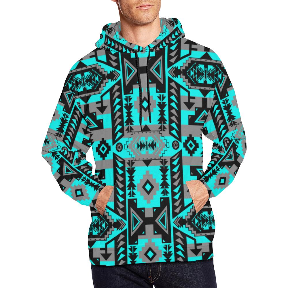 Chiefs Mountain Sky All Over Print Hoodie for Men (USA Size) (Model H13) All Over Print Hoodie for Men (H13) e-joyer 