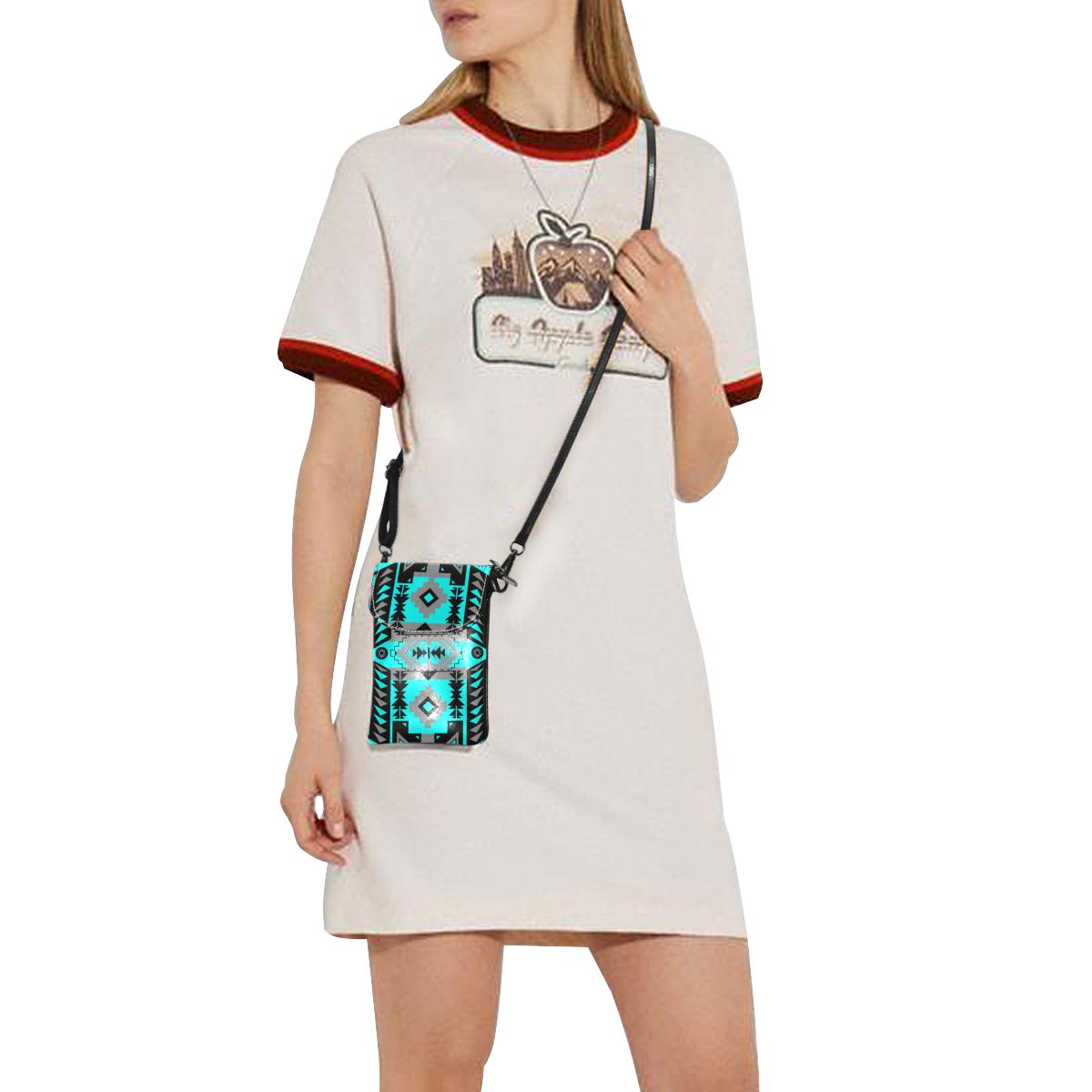 Chiefs Mountain Sky Small Cell Phone Purse (Model 1711) Small Cell Phone Purse (1711) e-joyer 