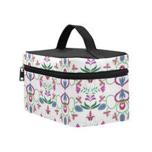 Load image into Gallery viewer, Quilled Divine White Cosmetic Bag
