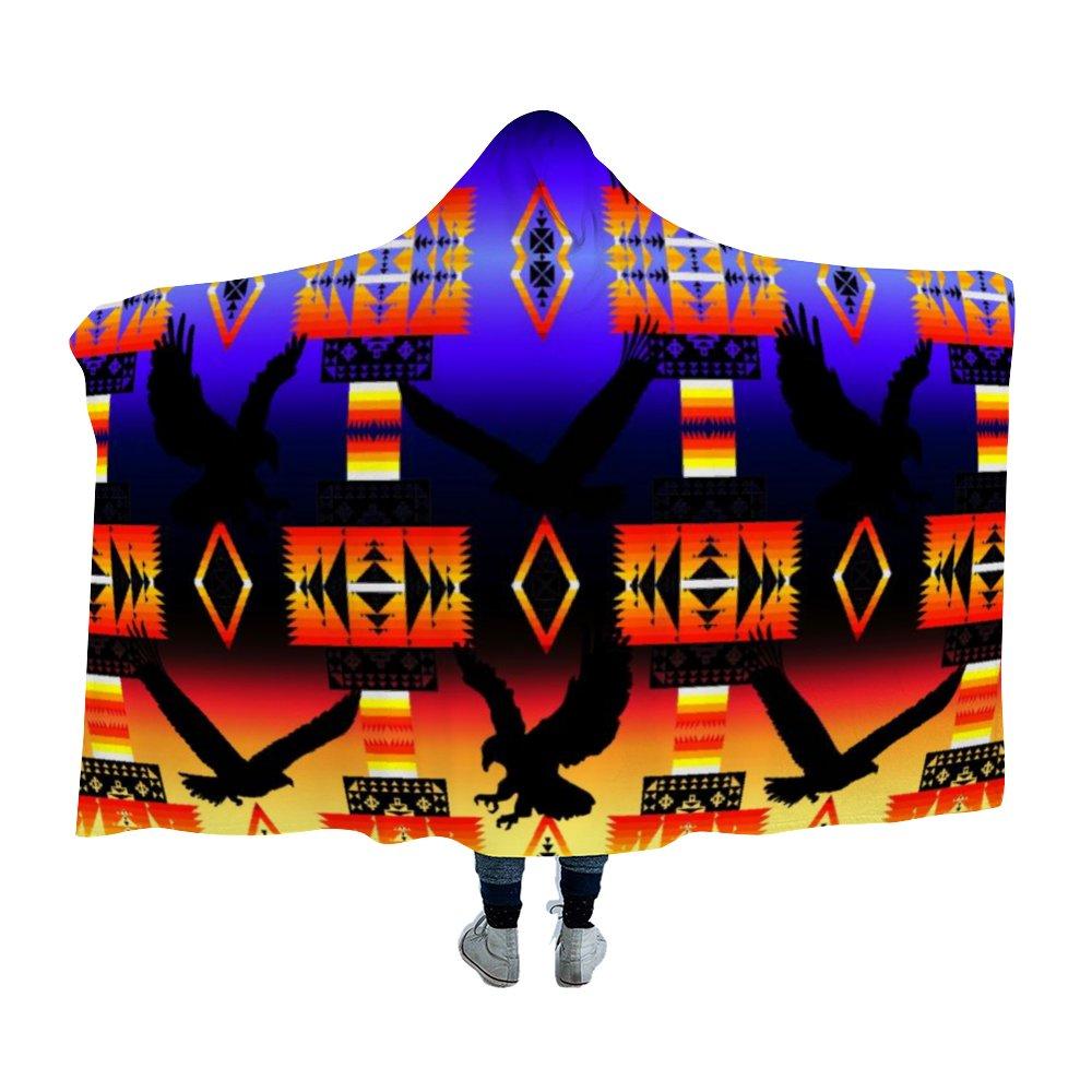 Eagle Horizon Hooded Blanket 49 Dzine 