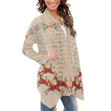 Load image into Gallery viewer, Ledger Horses Long Sleeve Cardigan
