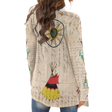 Load image into Gallery viewer, Ledger Horses Long Sleeve Cardigan
