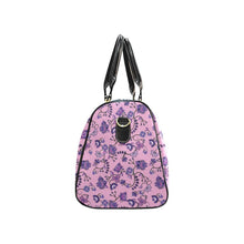 Load image into Gallery viewer, Purple Floral Amour New Waterproof Travel Bag/Large (Model 1639) Waterproof Travel Bags (1639) e-joyer 
