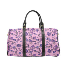 Load image into Gallery viewer, Purple Floral Amour New Waterproof Travel Bag/Large (Model 1639) Waterproof Travel Bags (1639) e-joyer 
